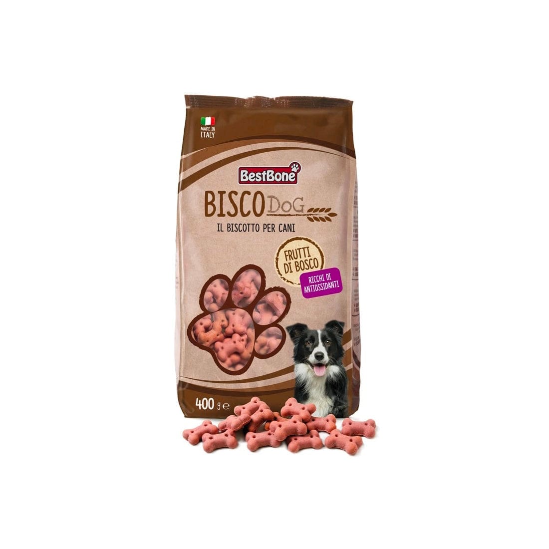 Biscotti per cani ai Frutti di Bosco - Biscodog 400 gr Record (2492091)