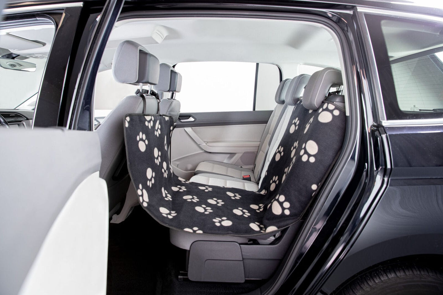 Coprisedili per sedili anteriori e posteriori singolo automobile - Colore Nero/Beige - Trixie Trixie (4206385)