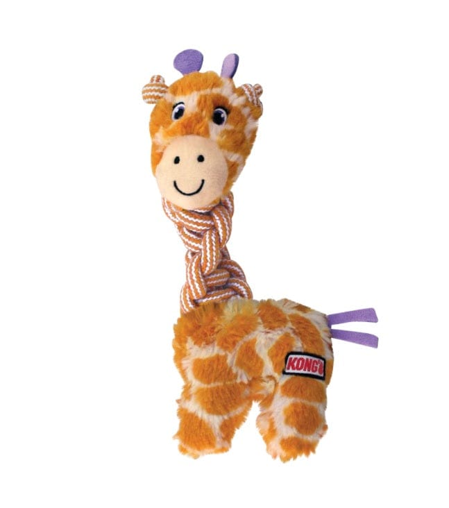 Gioco Kong Knots Twists peluche con corda intrecciata S/M / Giraffa KONG (3189461)