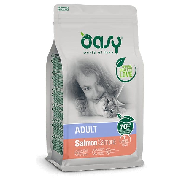 Oasy Lifestage Adult al Salmone 1,5 kg Oasy (2496122)