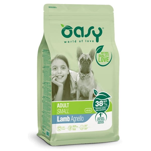 Oasy Lifestage Adult Small Agnello 2 kg Oasy (2496149)