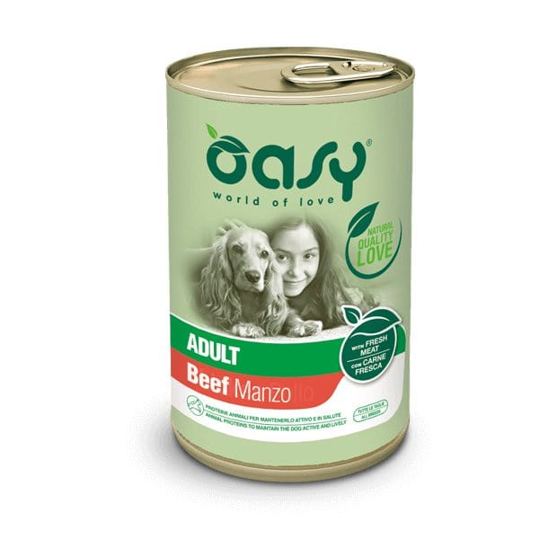 Oasy Patè Lifestage - per cani Adulti Manzo Oasy (2496265)