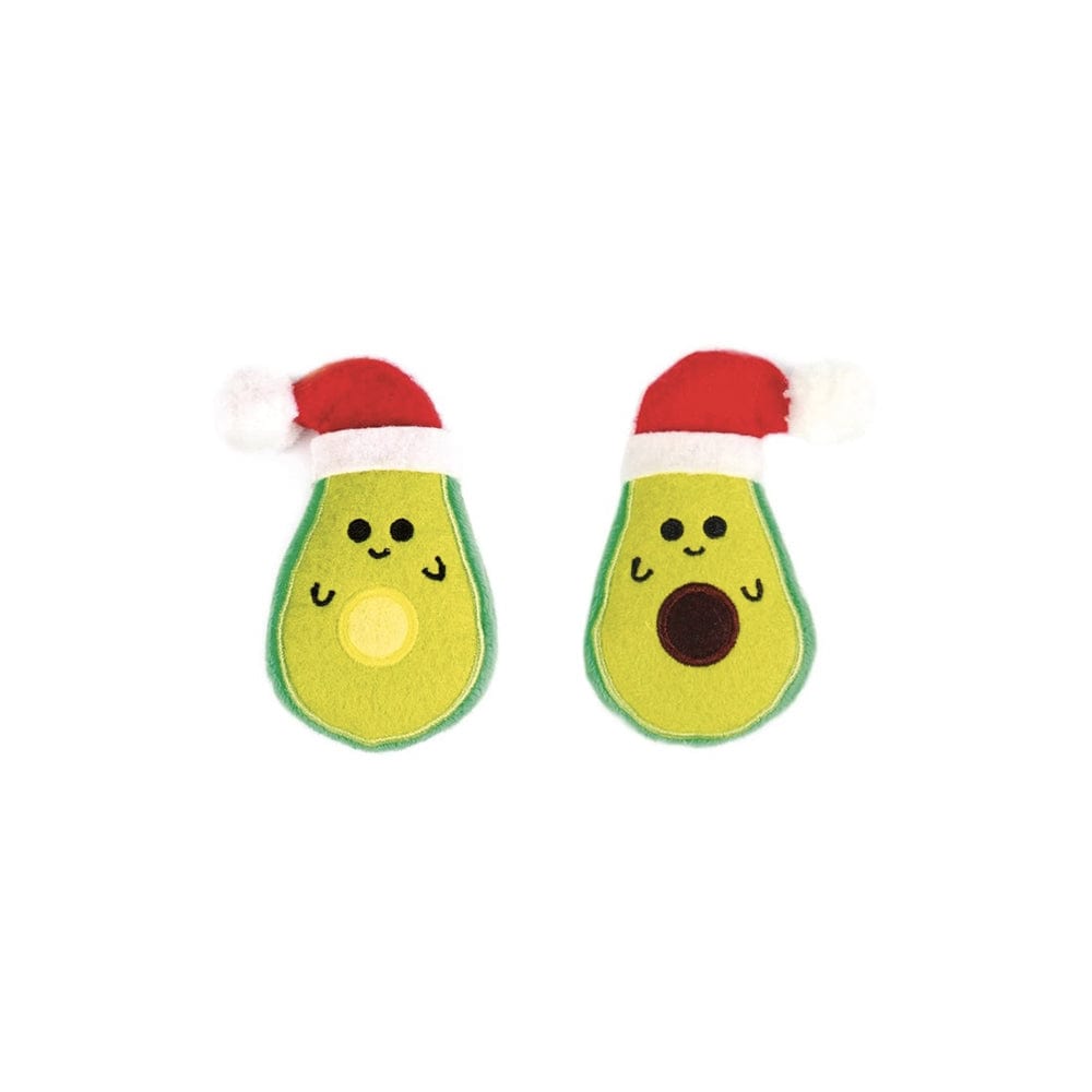 2 Peluches per gatti Avocado Natalizi Record (2491605)