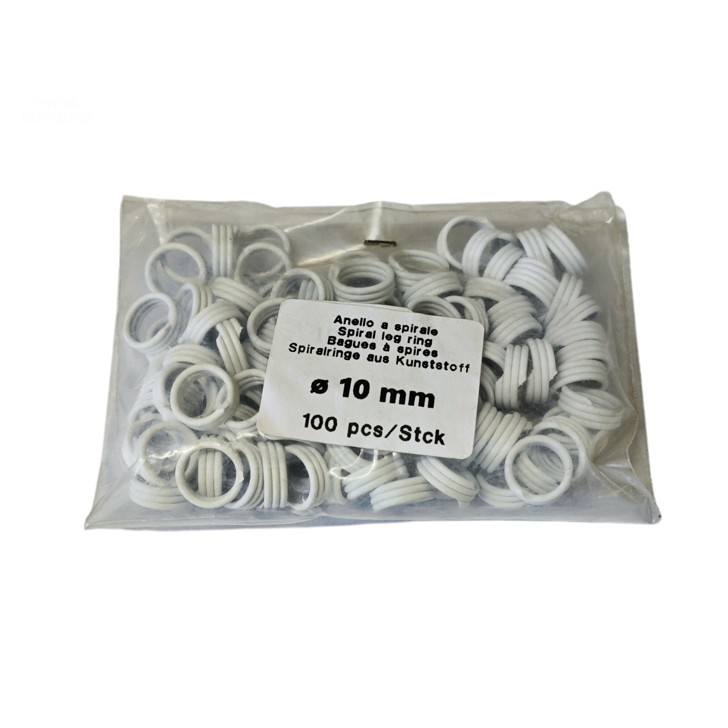 Anelli Per Zampe Di Uccelli - 100 Pezzi 10mm, 10 Colori, Per Piccioni E Pollame - Foto 5