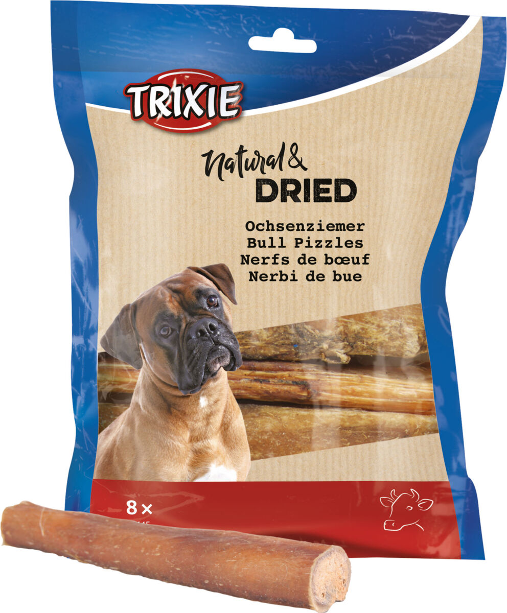 Snack naturale disidratato Nerbi di bue 12cm - 8pz / 100 gr