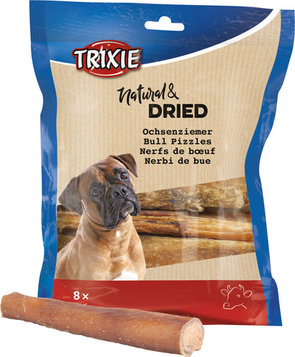 Snack naturale disidratato Nerbi di bue 12cm - 8pz / 100 gr