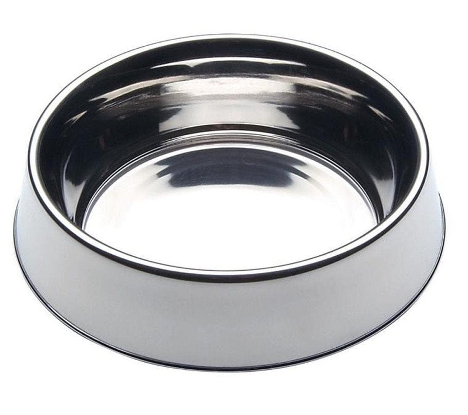 Ciotola antiscivolo con rialzo Supernova - Ferplast Acciaio Inox / 90= ø 21,5 x h 5,4 cm - 0,9 L Ferplast (2492859)