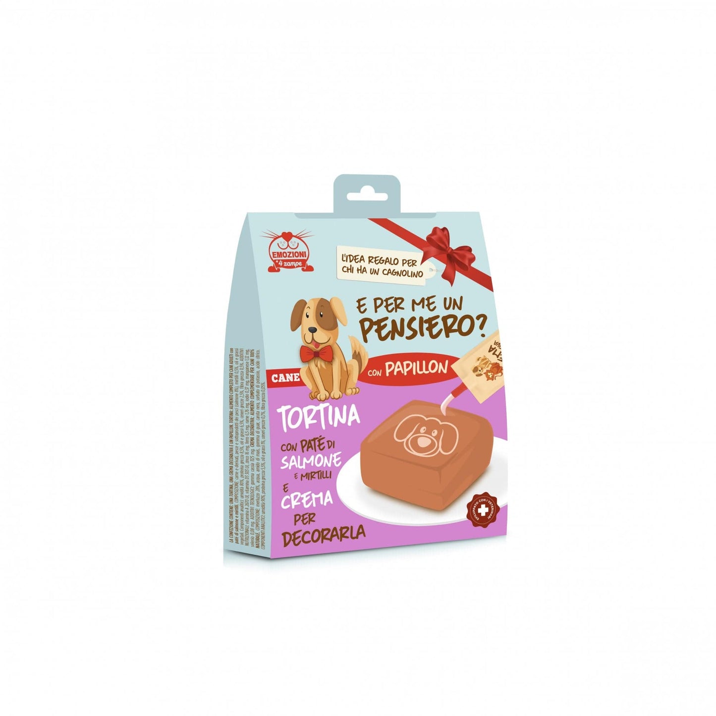 E per me un pensiero Cane - Tortina al Salmone Emozioni a 4 zampe (2493624)