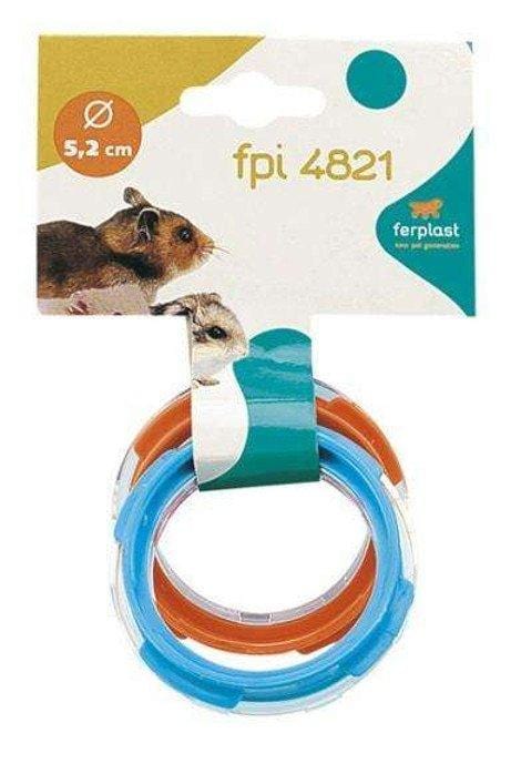 Ferplast RACCORDI GIUNTI TUBO PER CRICETI - FPI 4821 - 2 Anelli Ferplast (2493947)