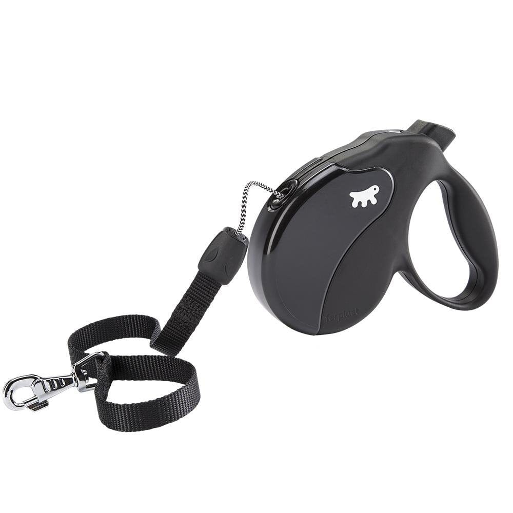 Guinzaglio Allungabile Amigo Easy Cord - Ferplast Nero / Medium / nylon Ferplast (2494571)