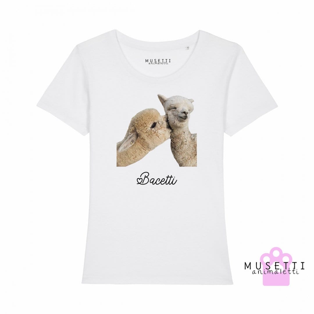 Maglietti Musetti Bacetti - Donna - Bianca Bianco / S Musetti Animaletti (2495314)