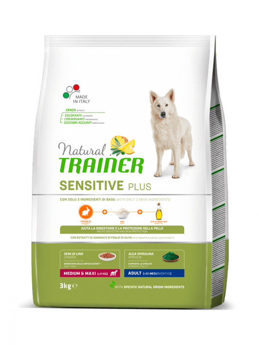 Natural Trainer Sensitive - Adult Medium - Maxi - Coniglio Natural Trainer (2495932)