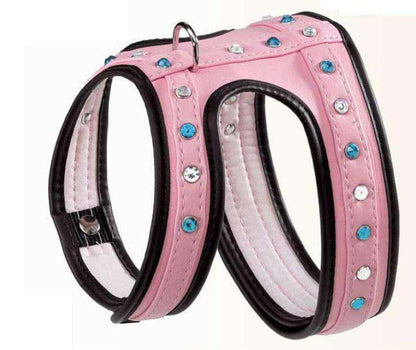 Pettorina Joy in eco pelle con decorazioni - Ferplast Millstore.it (2496813)