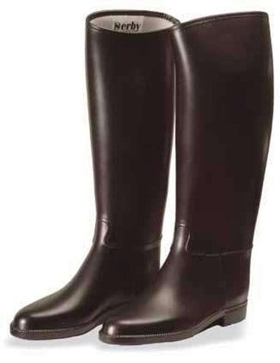 Stivale In Gomma Derby Per Monta Inglese - Taglia 33 - Colore Nero Derby (2498691)
