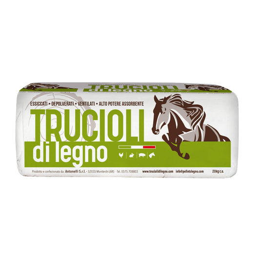 Truciolo legno economico misto abete e faggio - 20 kg MillStore (2499308)