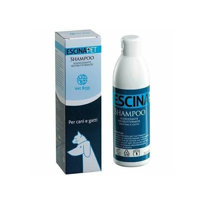 VetBros Escinapet Shampoo igienizzante 250 ml - Immagine 1