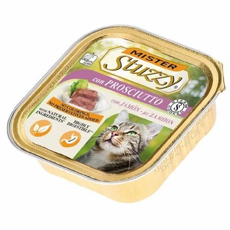 Agras MisterCat Prosciutto 32 x 100 g - Umido per gatti - Immagine 1