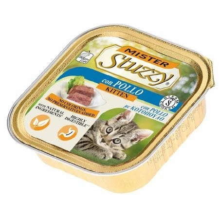 Agras Mistercat Kitten umido per gattini 32 x 100 g - Immagine 1