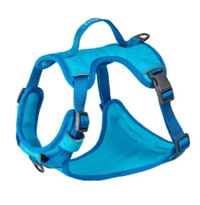 FREEDOG Pettorina Cool Pro Tech Blu 15 mm Collo 32-48 cm - Immagine 1