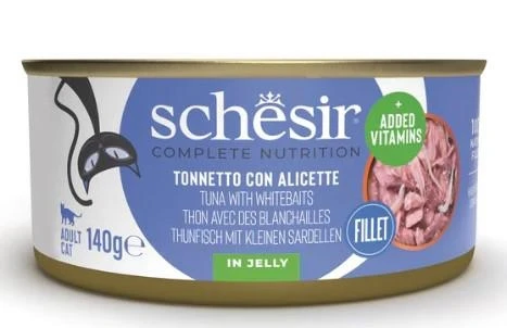Agras Schesir Tonnetto e Alici per Gatto 140 g - Immagine 1