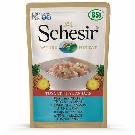 Agras Schesir Cat Buste Tonno/Ananas 20 x 85 g - Immagine 1