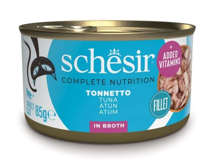 AGRAS Schesir Cat Tonnetto in Brodo 85 g - Immagine 1