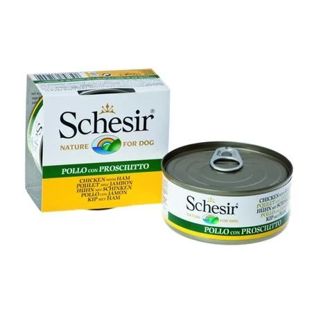 Agras Schesir Dog Pollo/Prosciutto 150 g - Immagine 1