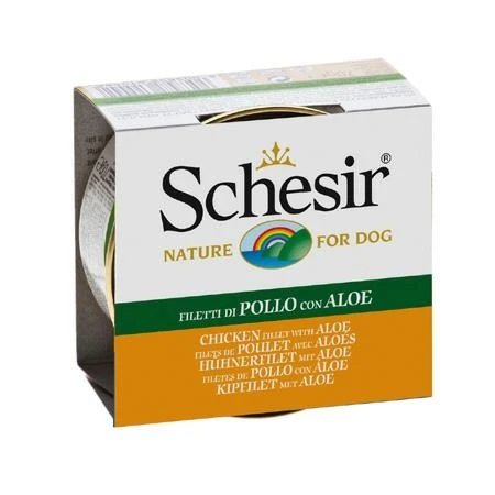 Agras Schesir Dog Pollo e Aloe 150 g - Immagine 1