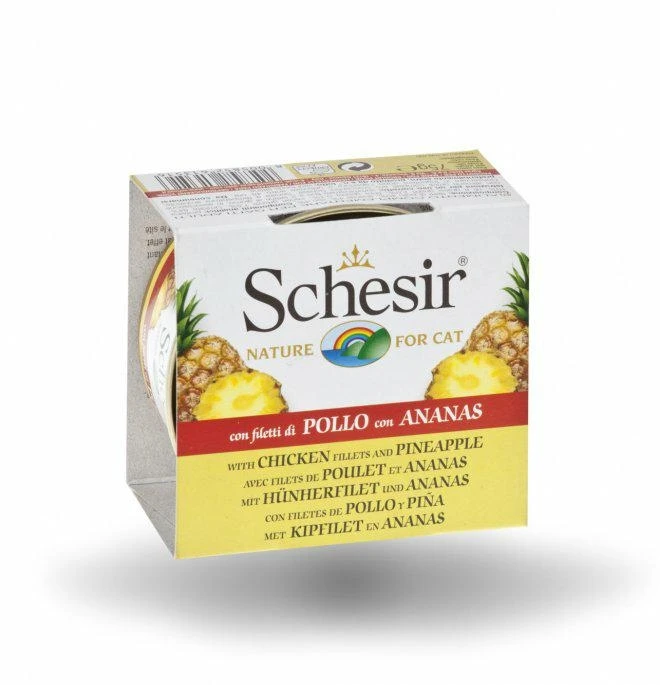 AGRAS Schesir Cat Fruit Pollo/Ananas 75 g - Immagine 1