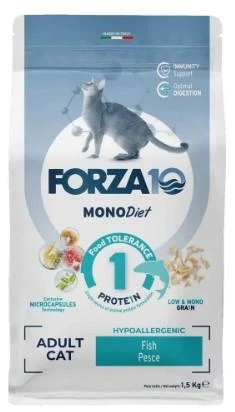 Forza10 Cat Mono Diet Hypo al Pesce - 1,5 kg - Immagine 1