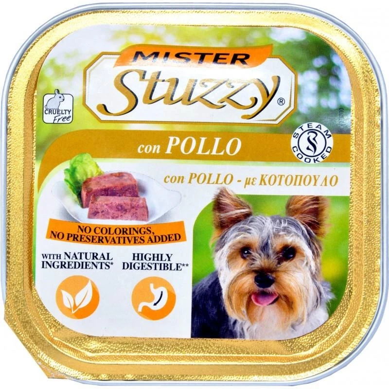 Agras MisterDog Pollo 22 x 150 g - Umido per Cani - Immagine 1