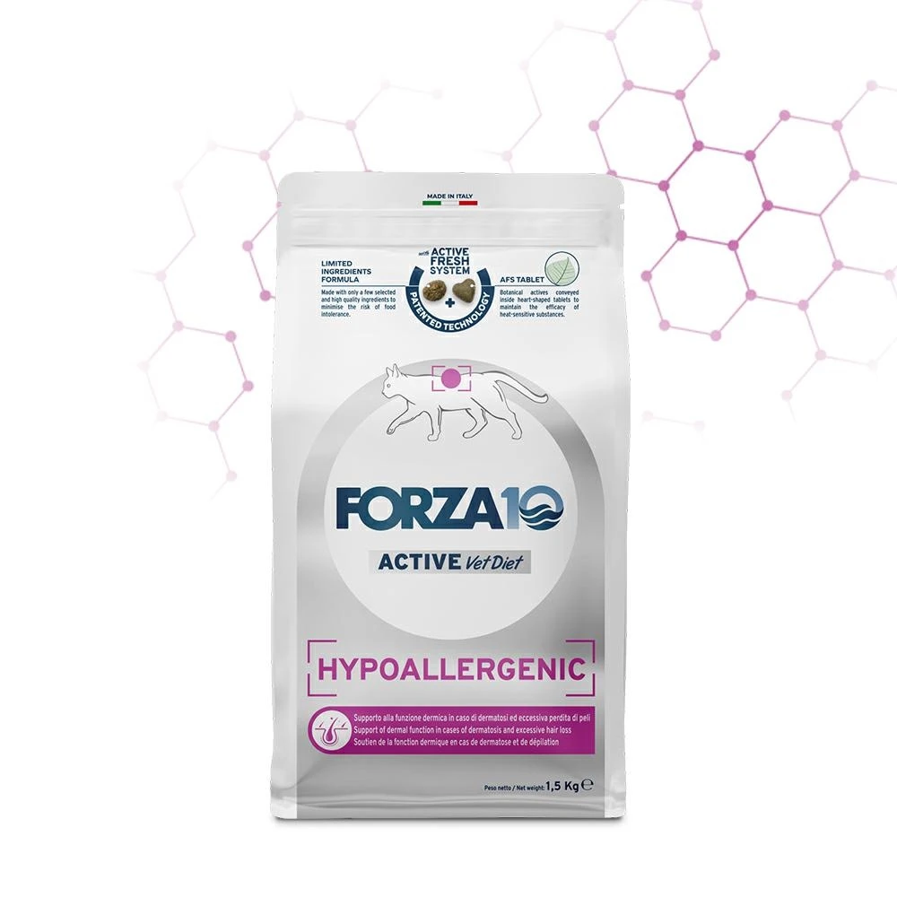 Forza10 Cat Hypoallergenic Active 1,5 kg - Mangime secco per gatti - Immagine 1