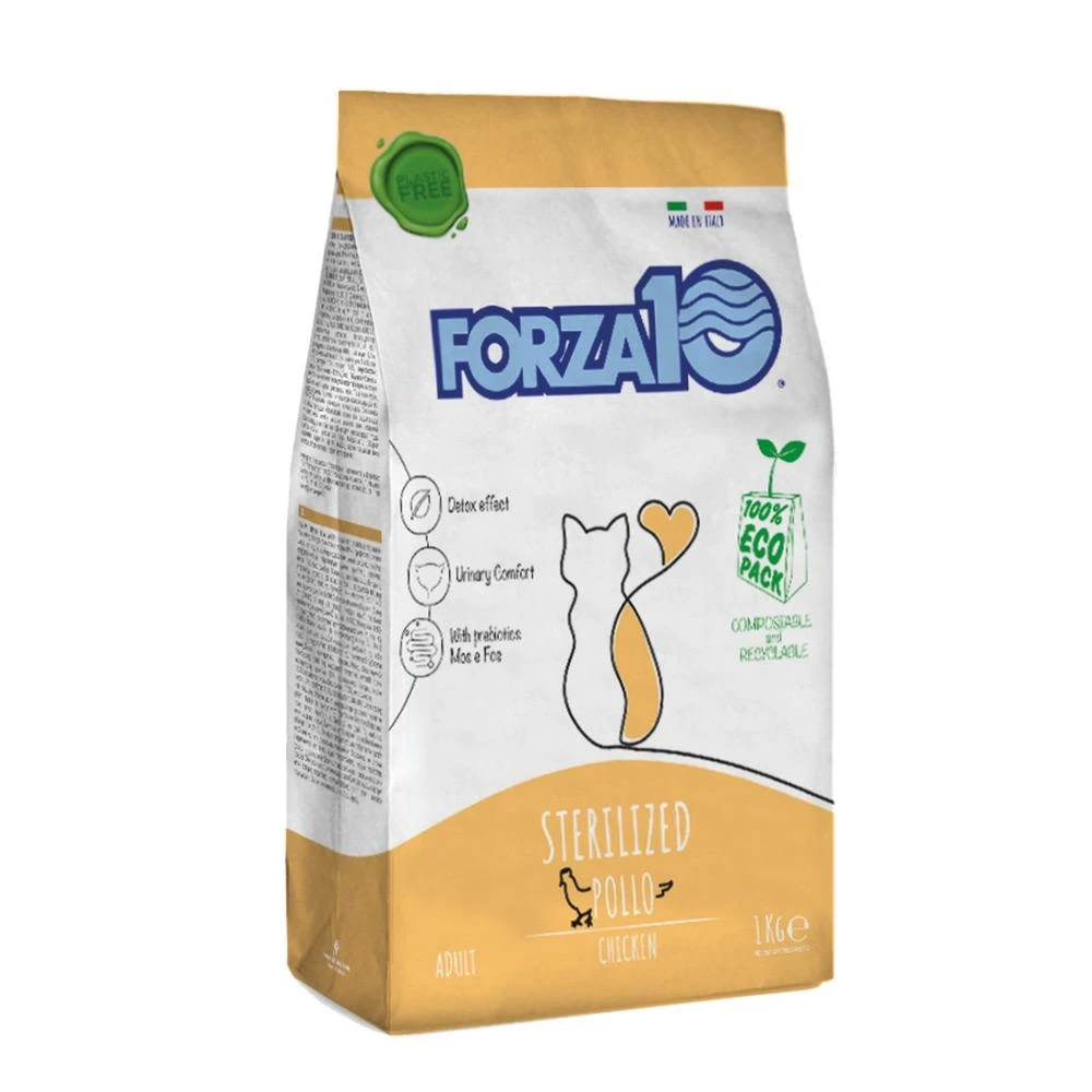Forza10 Cat Sterilized al Pollo 1 kg - Immagine 1