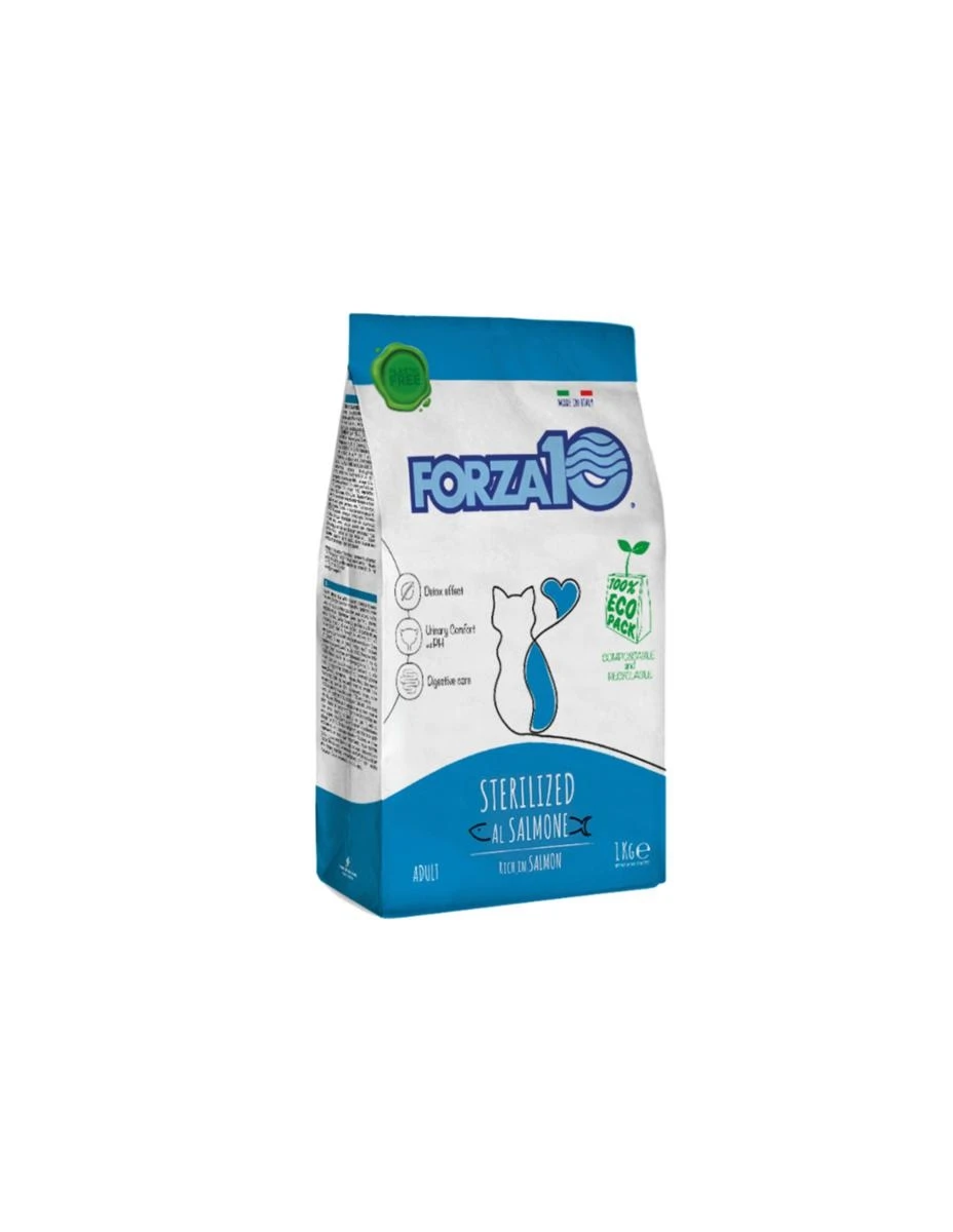 Forza 10 Cat Sterilized Salmone 1 kg - Immagine 1