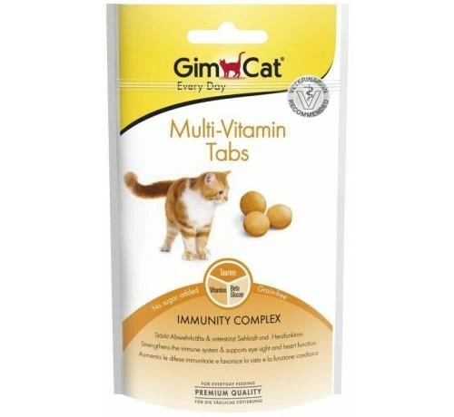 Gimborn GimCat Multi-Vitamin Tabs 40 g - Immagine 1