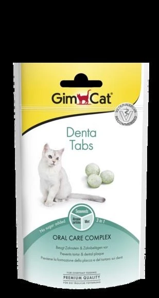 Gimborn GimCat Denta Tabs 40 g - Immagine 1