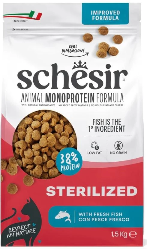 Agras Schesir Cat Sterilized Pesce 1,5 kg - Immagine 1
