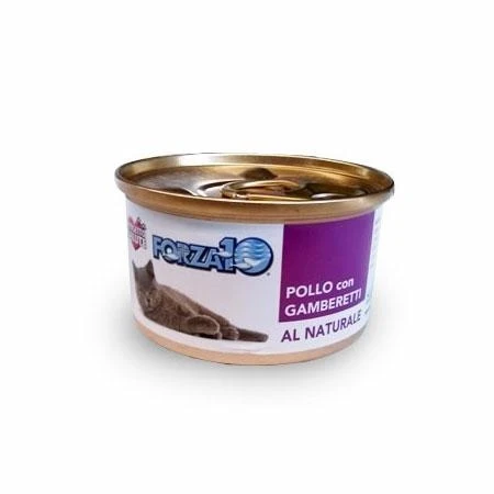 Forza 10 Cat Pollo e Gamberetti 75 g - Cibo umido per gatti - Immagine 1
