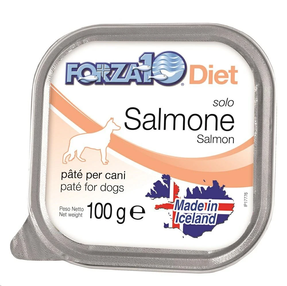 Forza10 Solo Diet Salmone cibo umido per cani 32 x 100 g - Immagine 1
