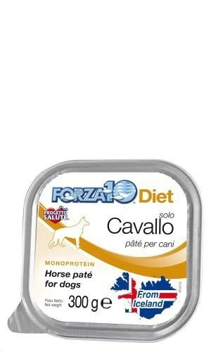 Forza10 Solo Diet Cavallo per Cani 18 x 300 g - Immagine 1