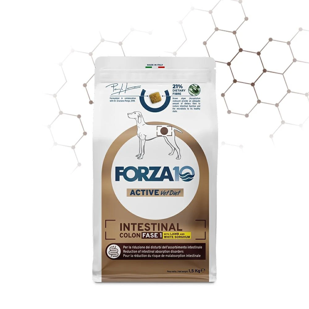 Forza10 Intestinal Colon Fase 1 Agnello e Sorgo per Cani 1,5 kg - Immagine 1