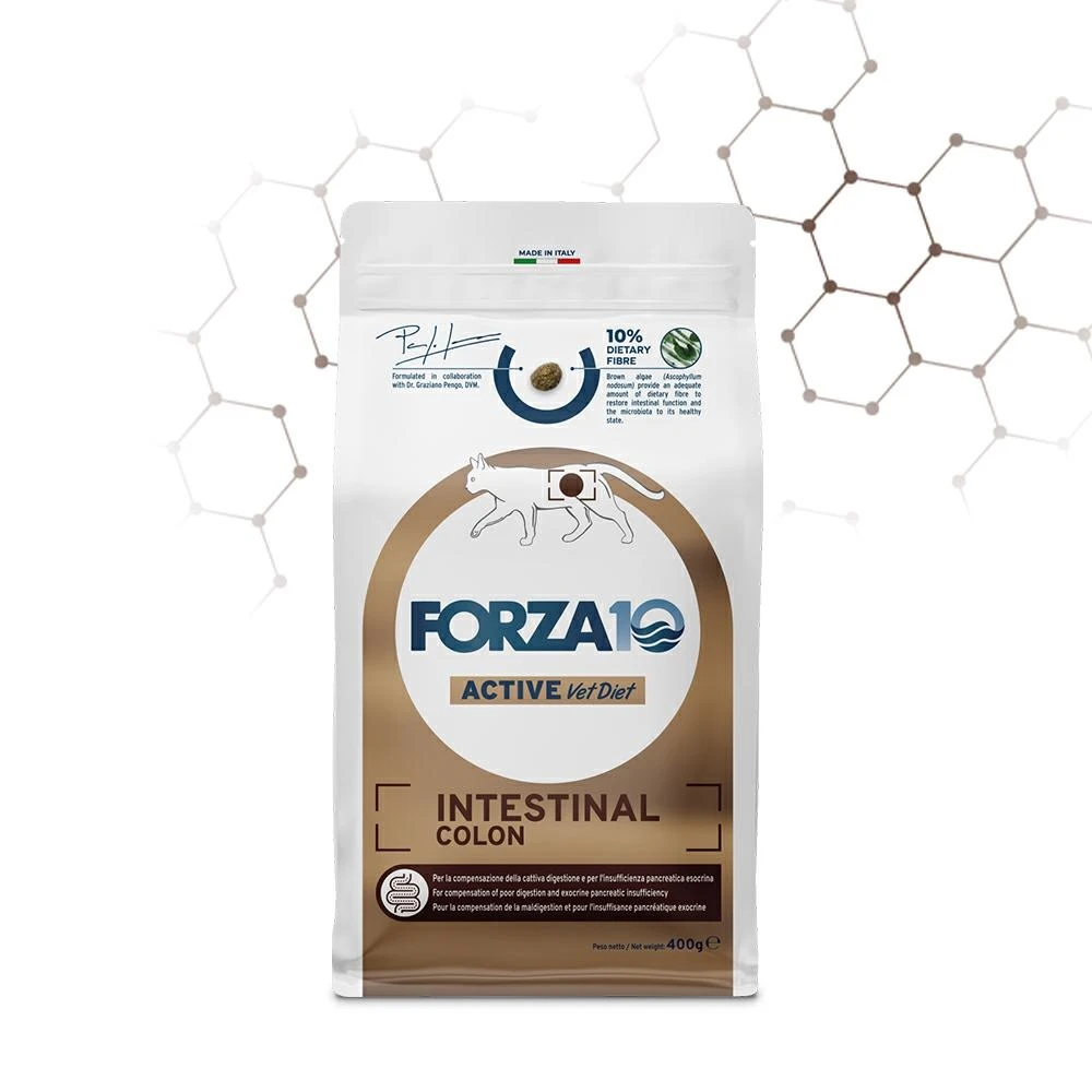 Forza10 Intestinal Colon per Gatto al Pesce 400 g - Immagine 1