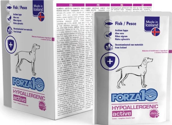 Forza10 Hypoallergenic Cane al Pesce 12 x 100 g - Immagine 1