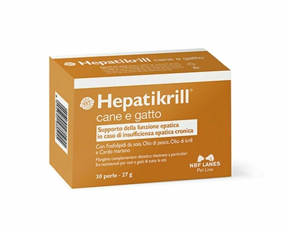 NBF,GAINTE Hepatikrill Cane/Gatto 30 perle - Immagine 1