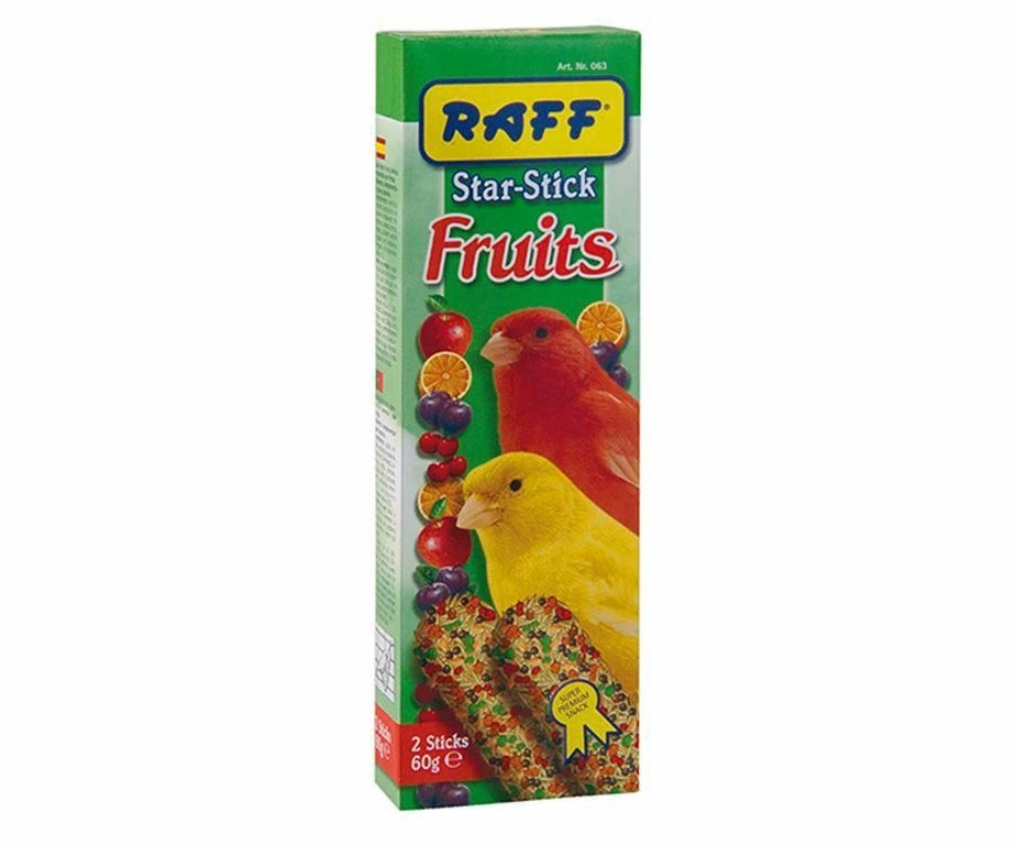 Raff Star-Stick Fruits per Canarini 60 g - Immagine 1