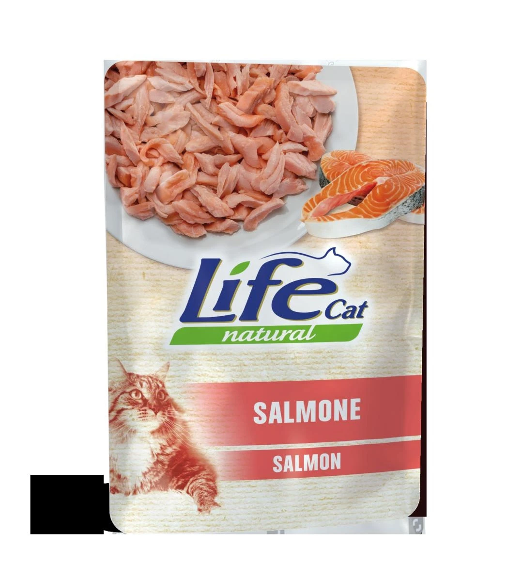 Lifepet LifeCat Buste al Salmone per Gatti 30 x 70 g - Immagine 1