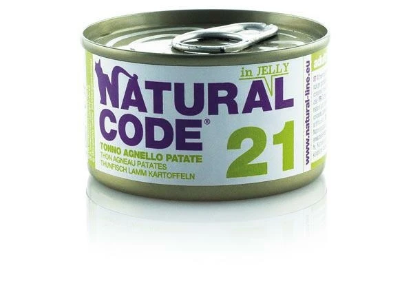 Naturalcode Cat 21 Tonno, Agnello e Patate 85 g - Immagine 1