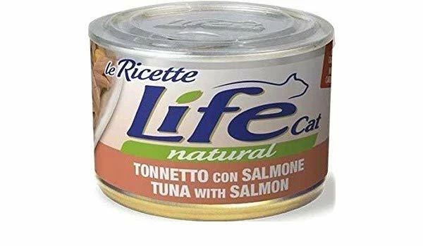 Lifepet Lifecat Ricette Tonno, Salmone e Carote 150 g - Immagine 1