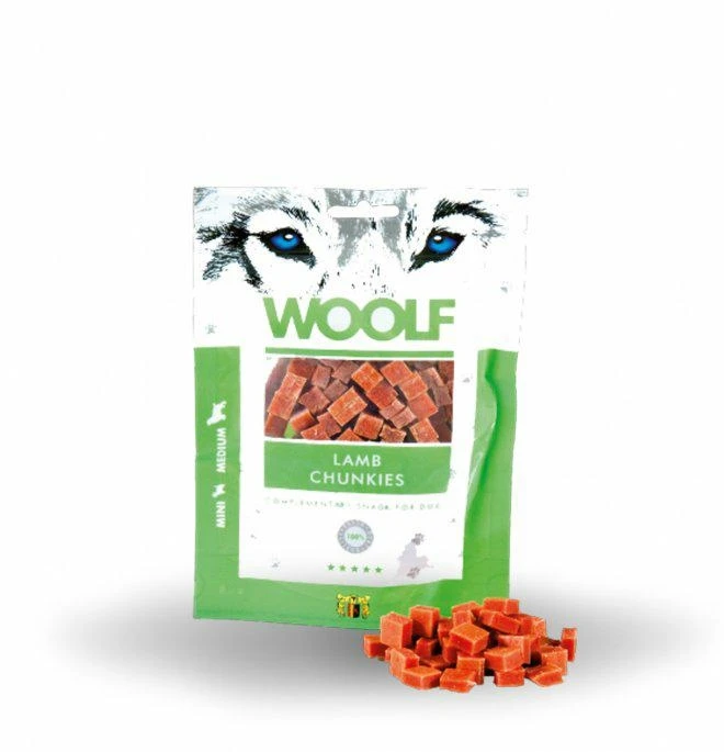Mast Woolf Bocconi di Agnello per Cani 100 g - Immagine 1