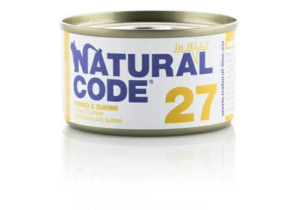 Natural Code Cat 27 Tonno e Surimi 85 g - Immagine 1
